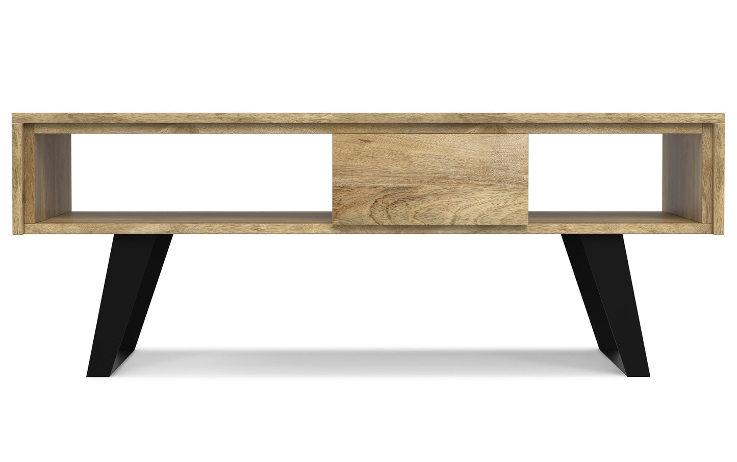 Refined Natural Mango | Lowry Coffee Table in Mango