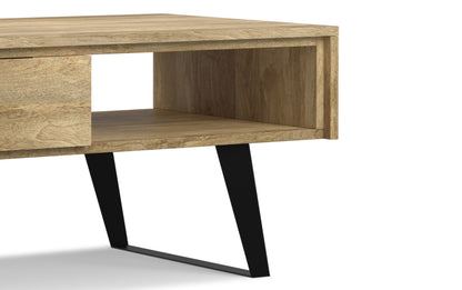 Refined Natural Mango | Lowry Coffee Table in Mango