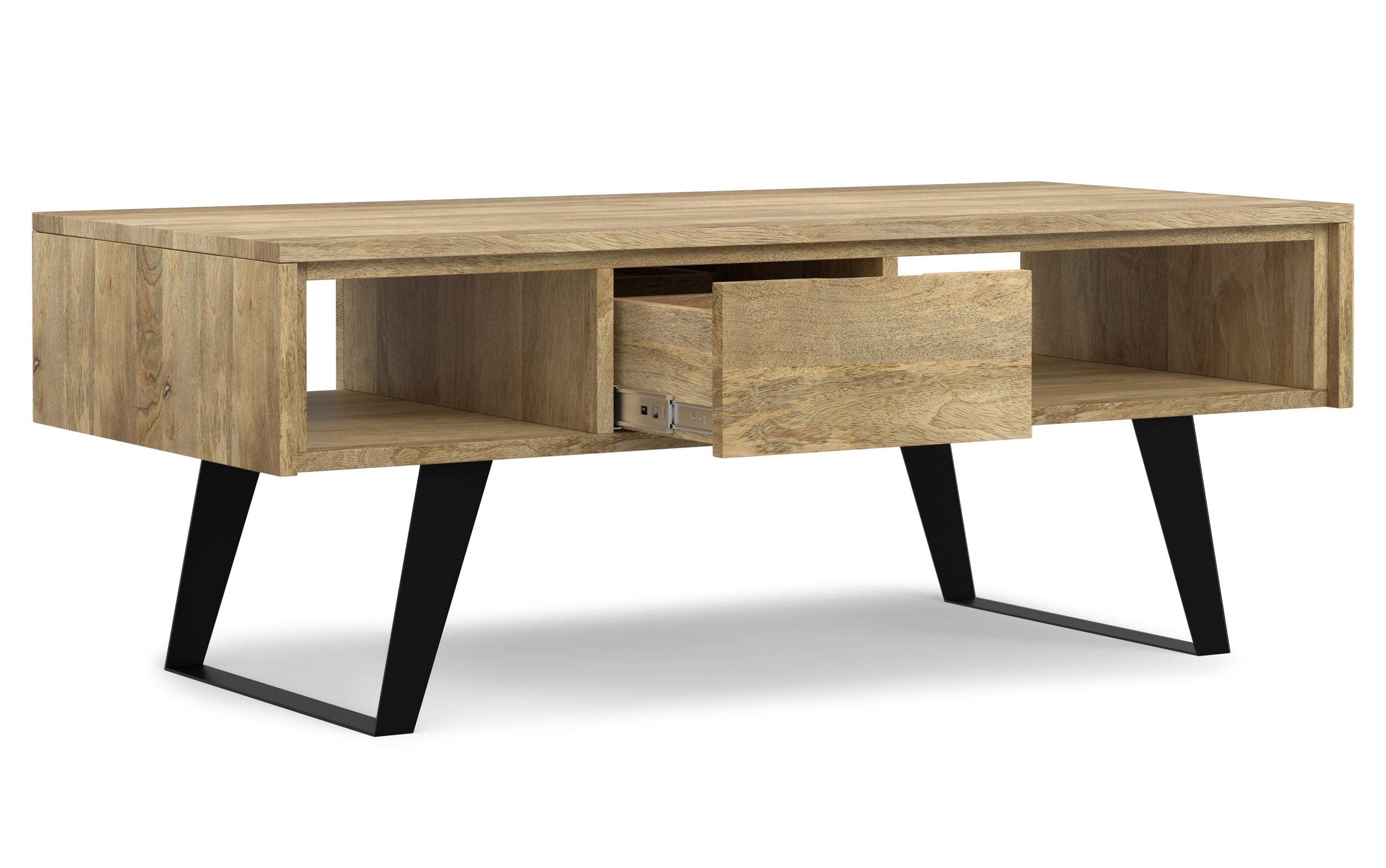 Refined Natural Mango | Lowry Coffee Table in Mango