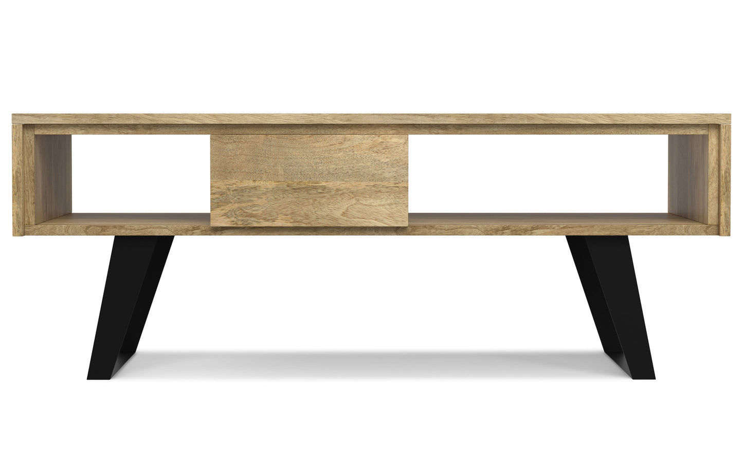 Refined Natural Mango | Lowry Coffee Table in Mango