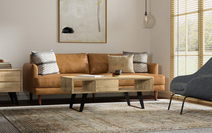Refined Natural Mango | Lowry Coffee Table in Mango