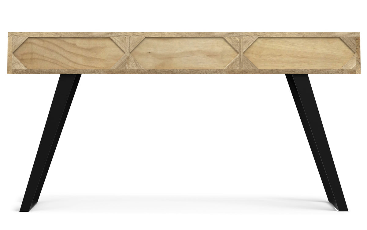Refined Natural Mango | Lowry Solid Mango Console Sofa Table