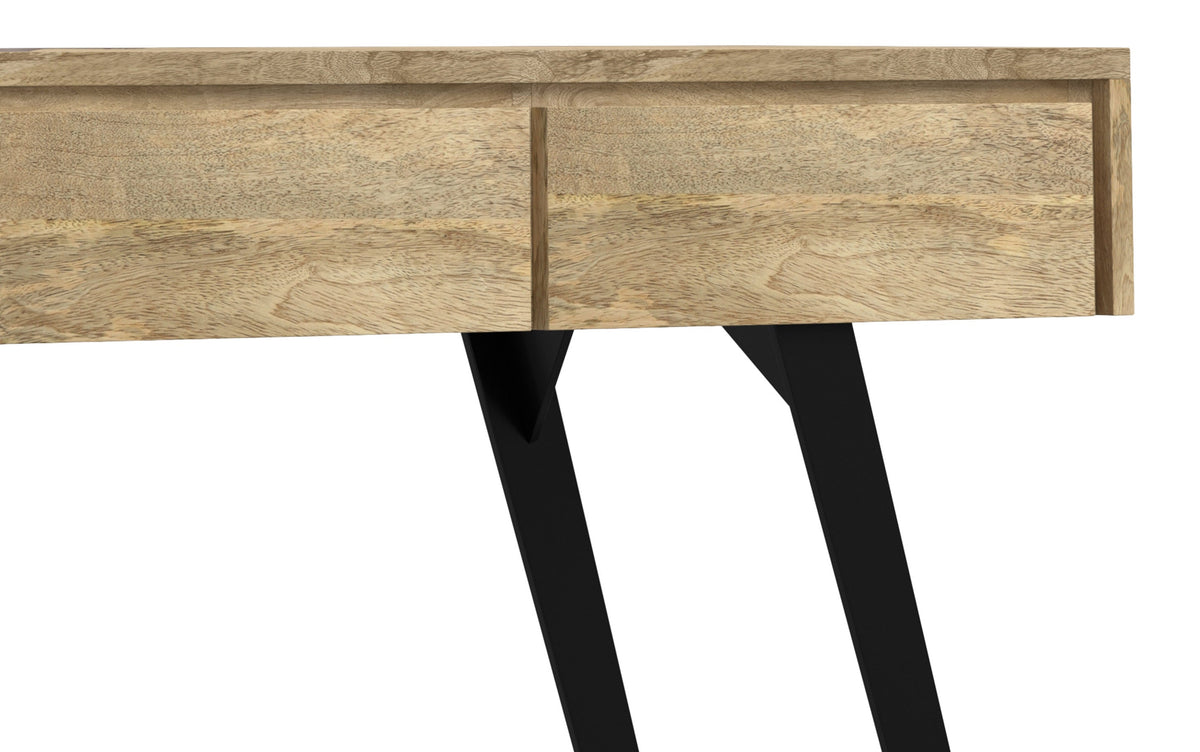 Refined Natural Mango | Lowry Solid Mango Console Sofa Table