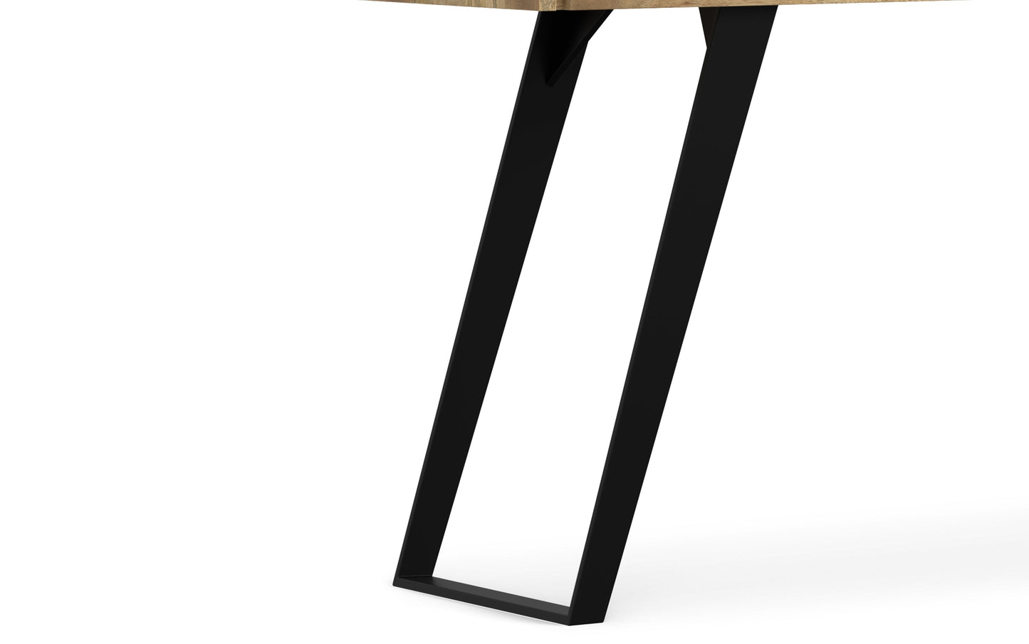 Refined Natural Mango | Lowry Solid Mango Console Sofa Table