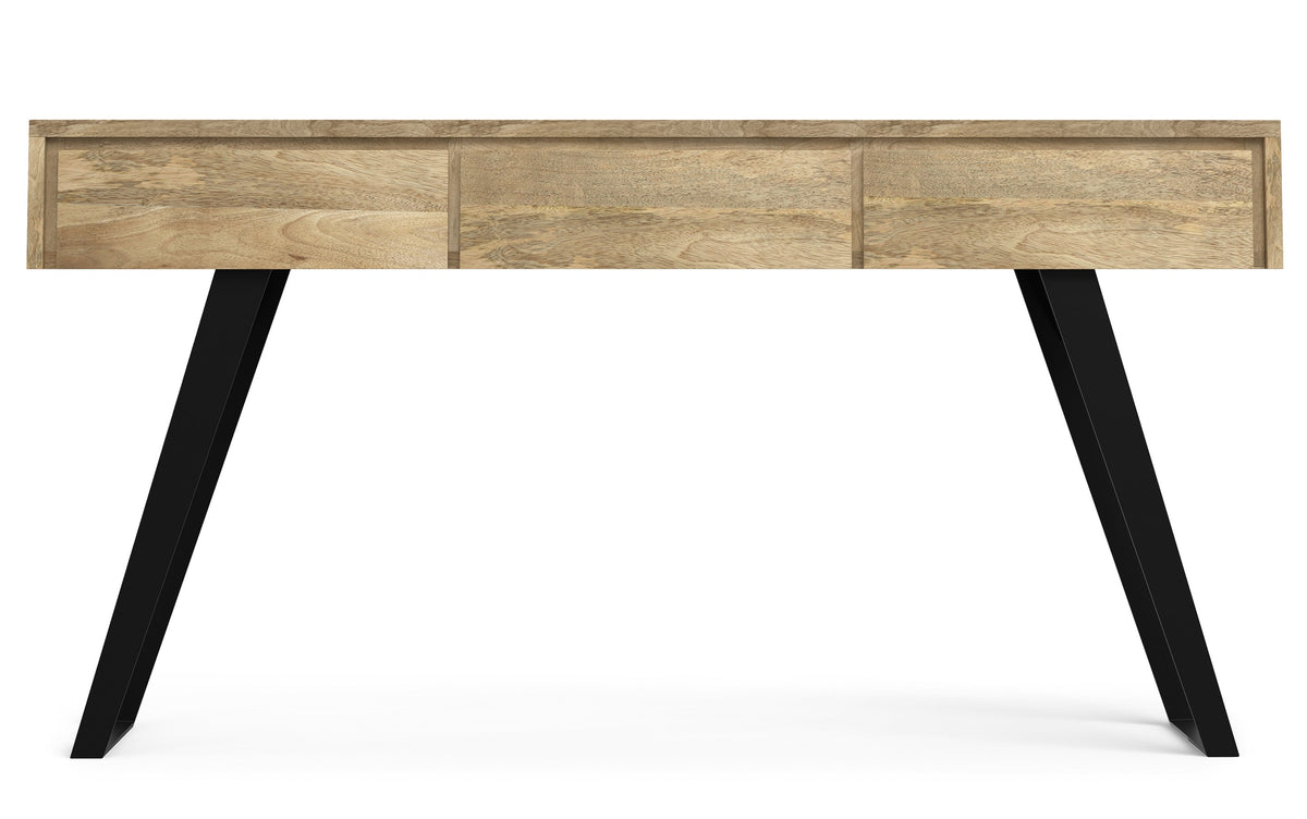 Refined Natural Mango | Lowry Solid Mango Console Sofa Table