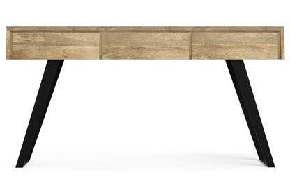 Refined Natural Mango | Lowry Solid Mango Console Sofa Table