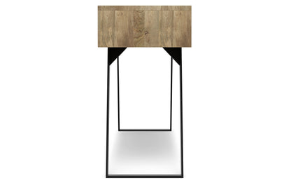 Refined Natural Mango | Lowry Solid Mango Console Sofa Table