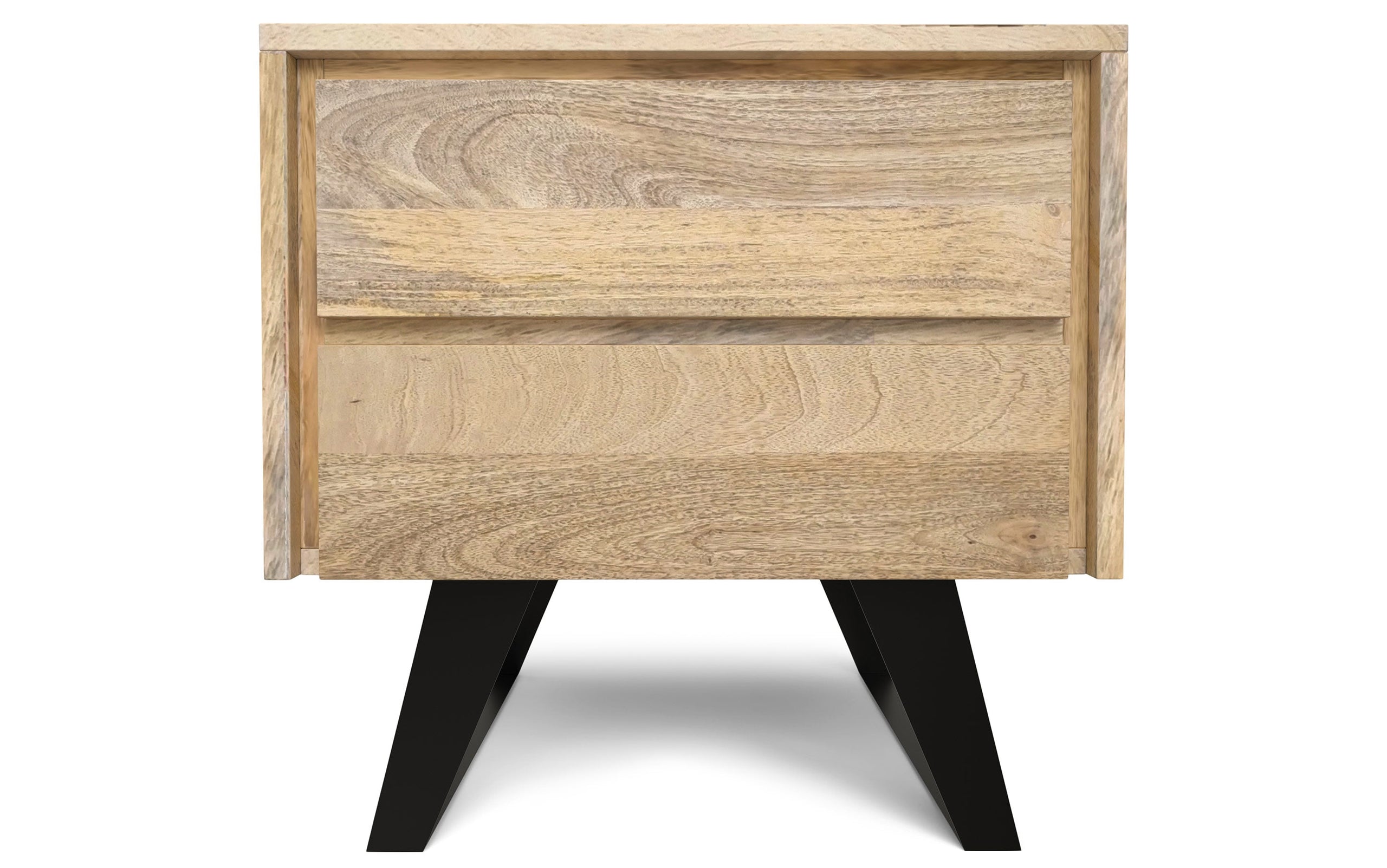 Refined Natural Mango |  Lowry Solid Acacia Side Table 