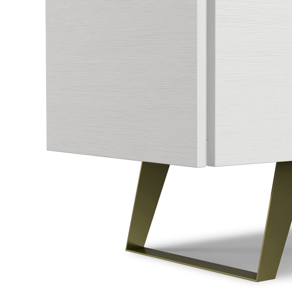 White Acacia | Lowry TV Media Stand in Acacia