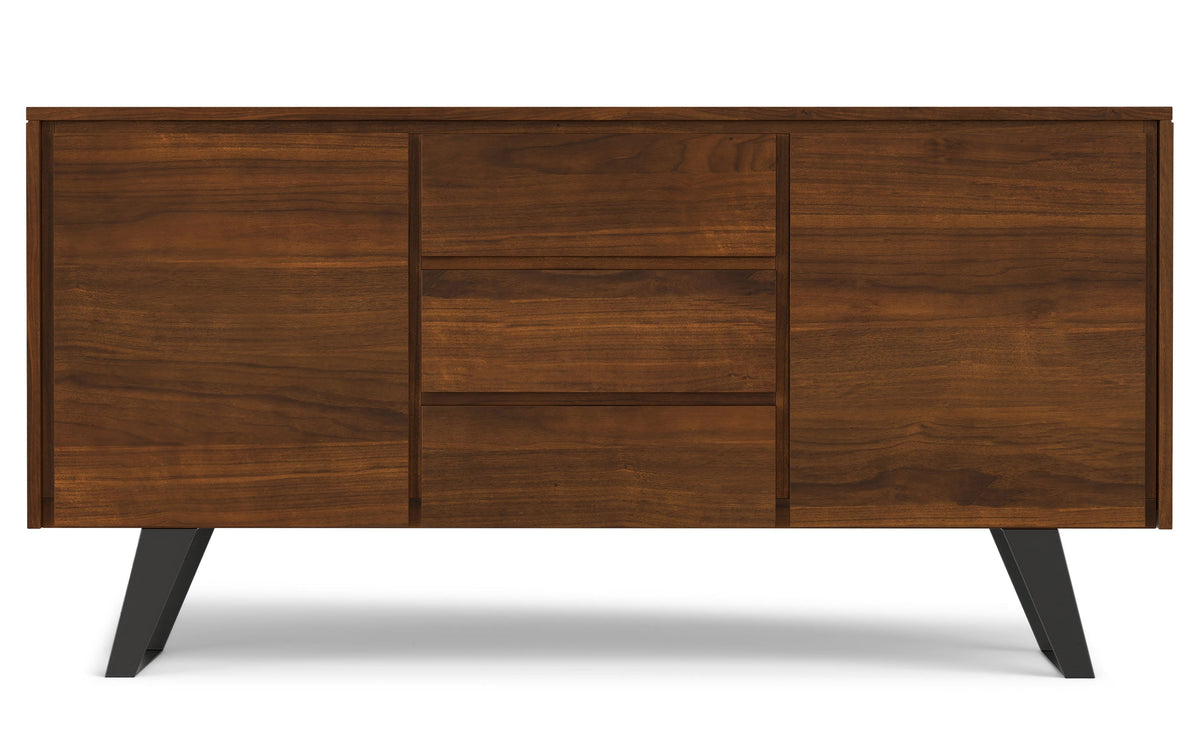 Walnut Walnut | Lowry Sideboard Buffet in Walnut