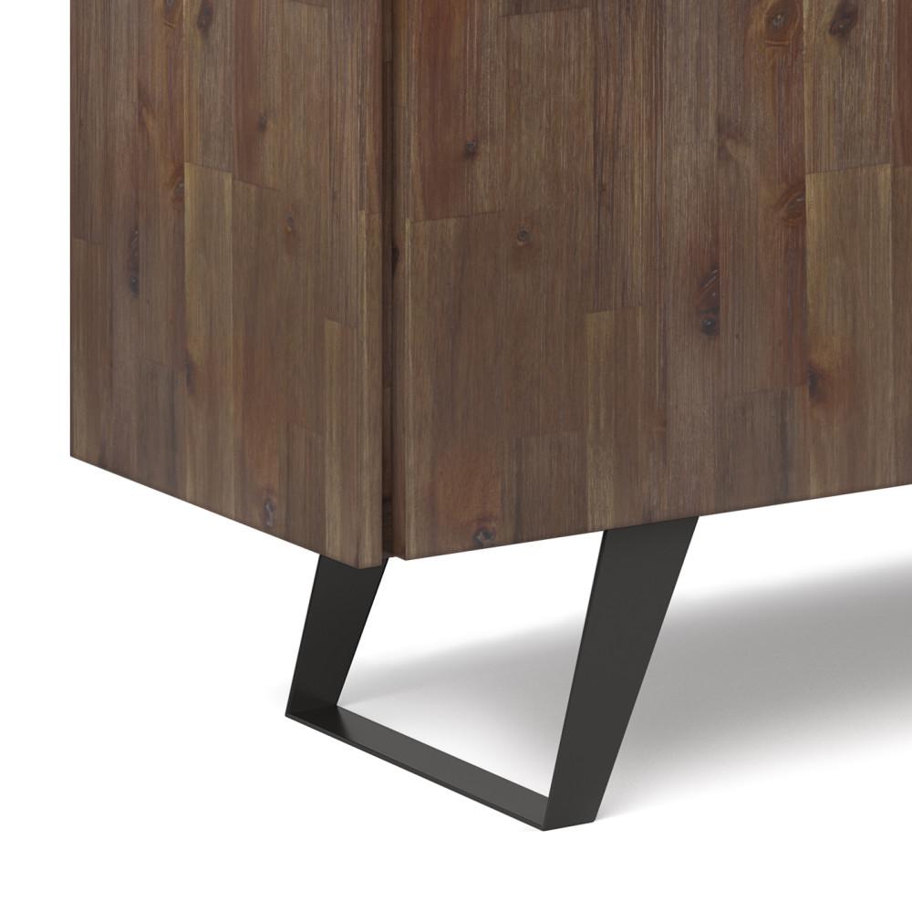 Rustic Natural Aged Brown Acacia | Lowry Sideboard Buffet