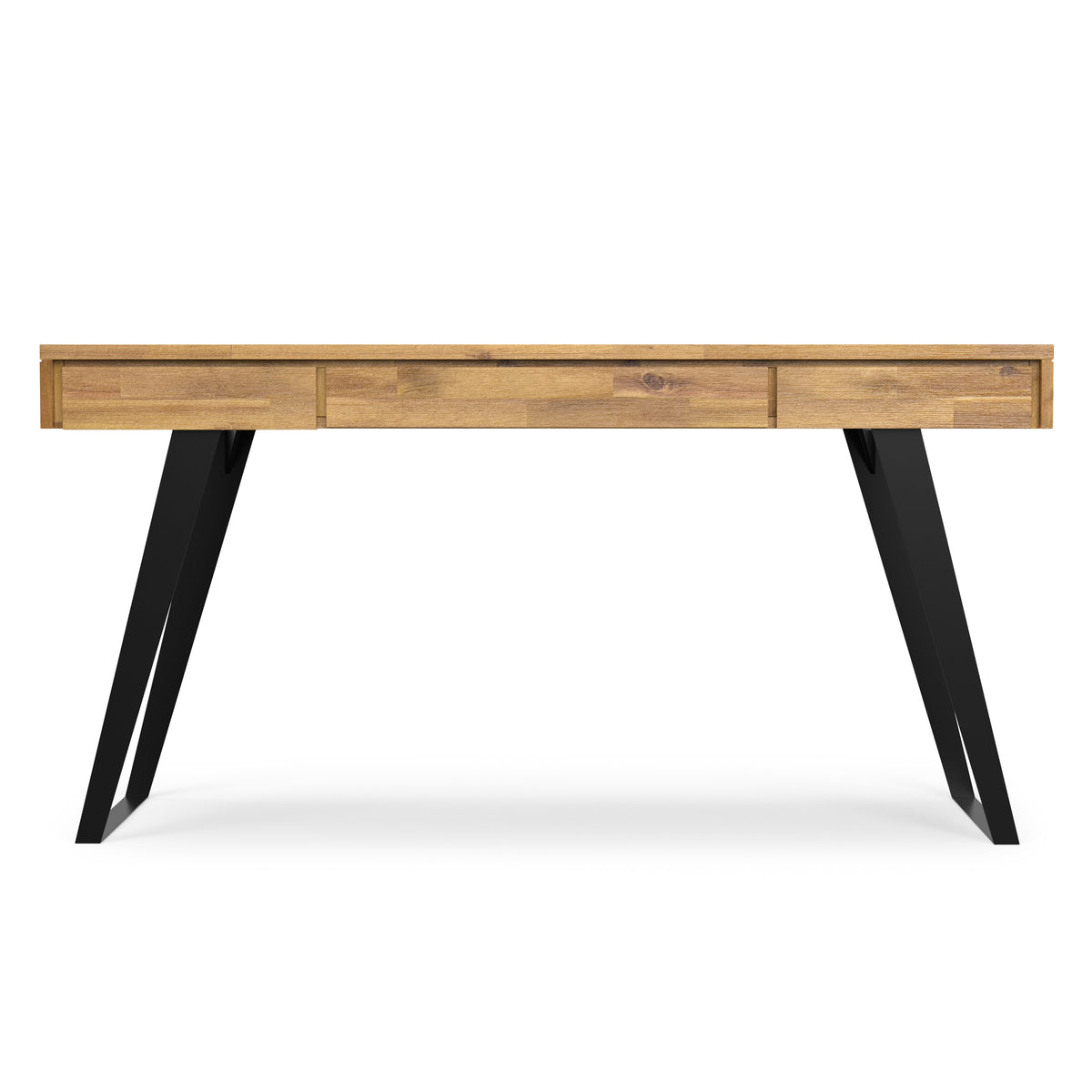 Distressed Golden Wheat Acacia | Lowry Desk in Acacia