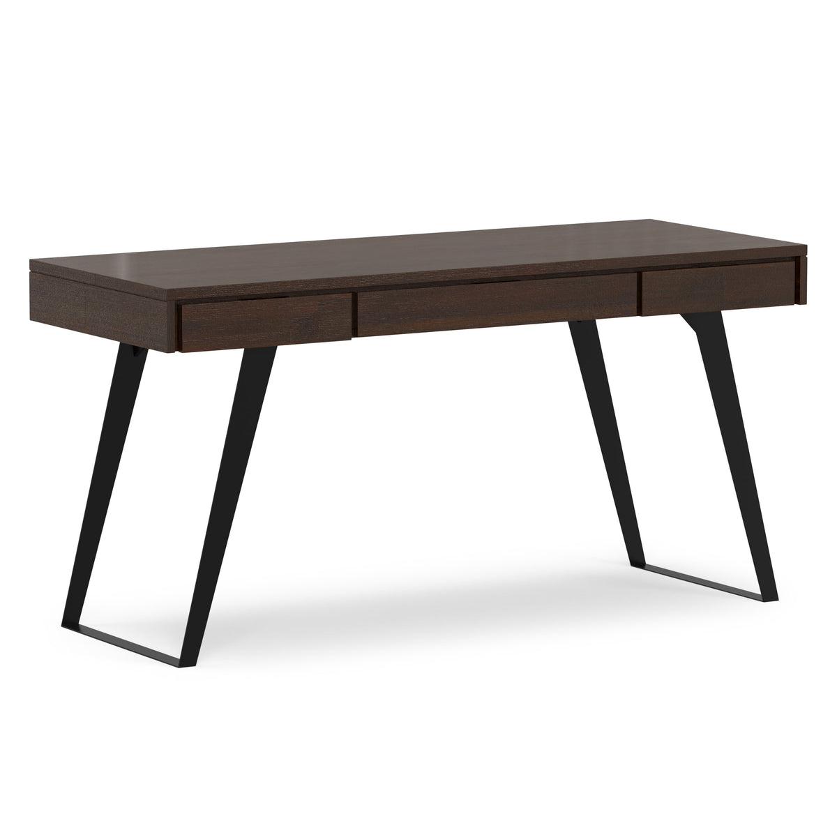 Distressed Hickory Brown Acacia | Lowry Desk in Acacia