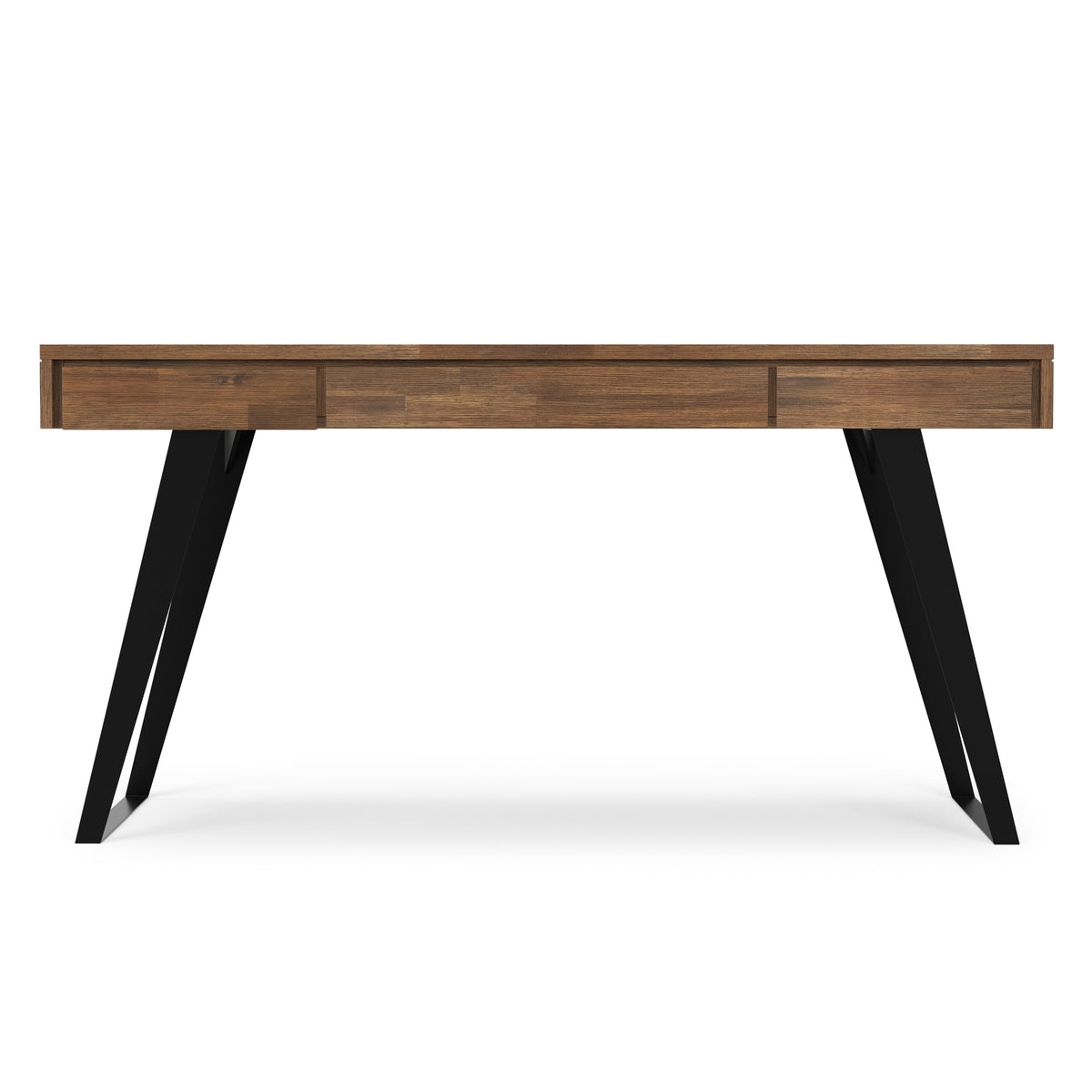 Rustic Natural Aged Brown Acacia | Lowry Desk in Acacia