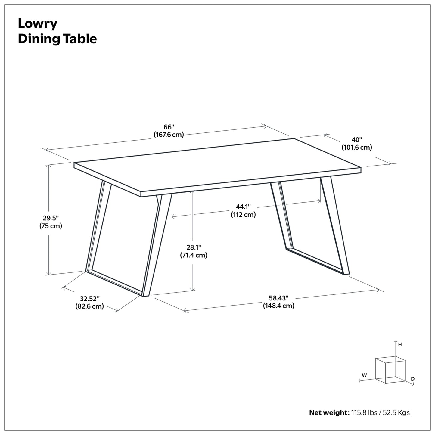 Oak Oak | Lowry Dining Table