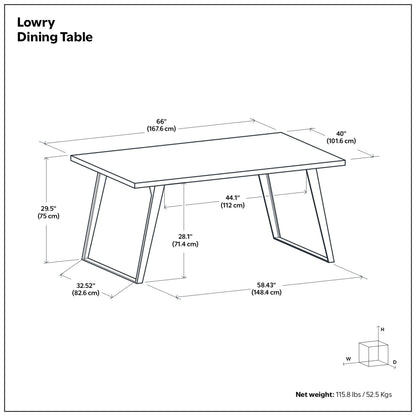 Oak Oak | Lowry Dining Table