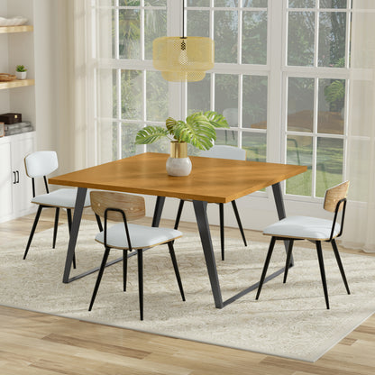 Oak Oak | Lowry Square Dining Table in Oak