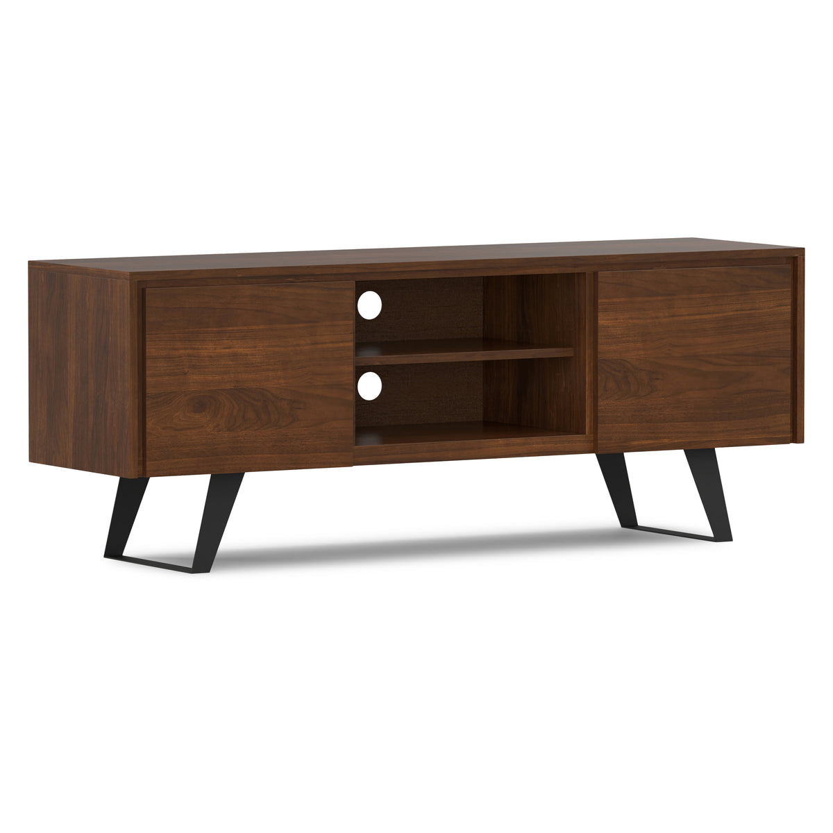 Walnut Walnut | Lowry TV Media Stand in Walnut