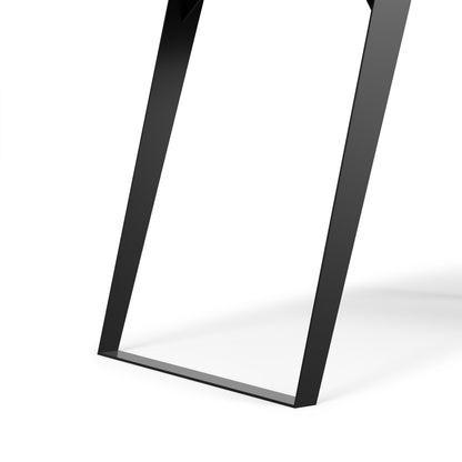 Distressed Charcoal Brown | Lowry Small Desk in Acacia