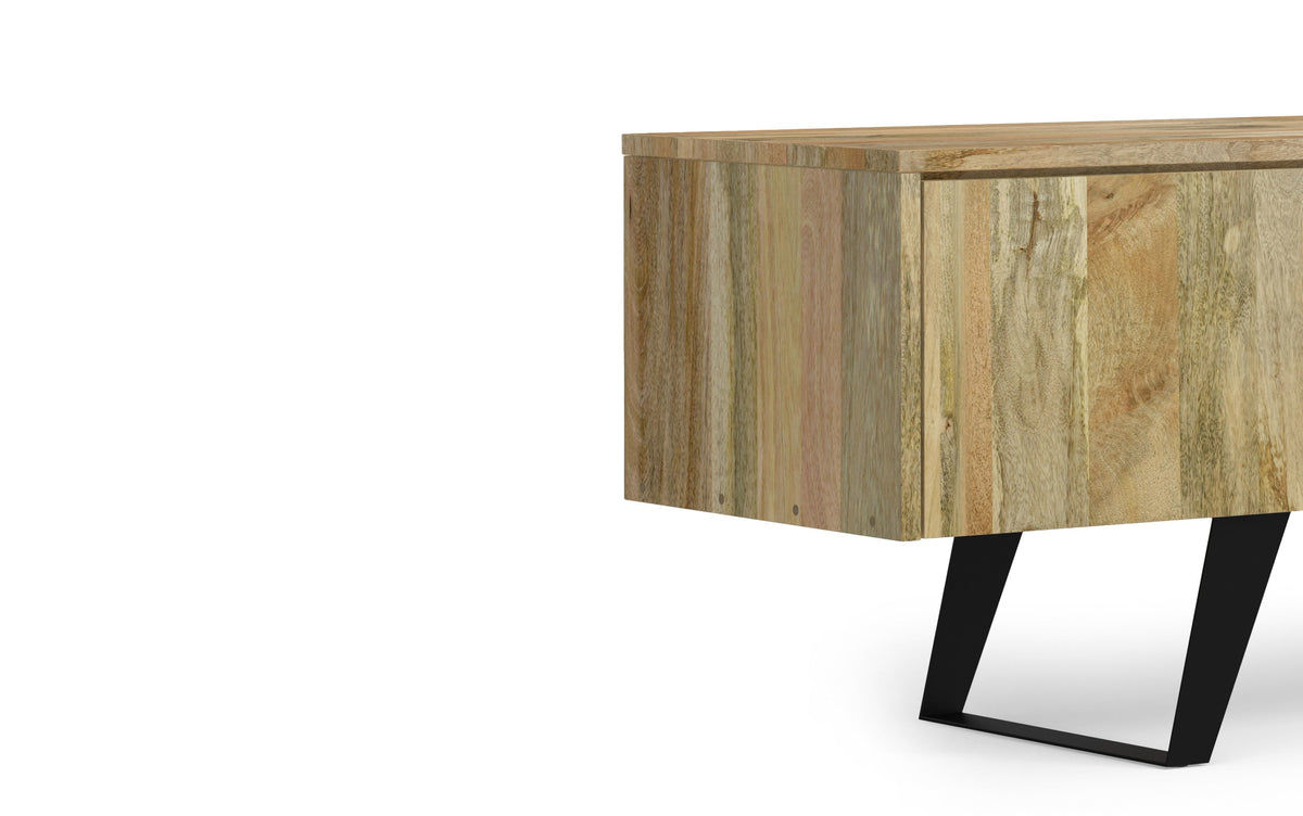 Refined Natural Mango | Lowry 72 inch TV Media Stand