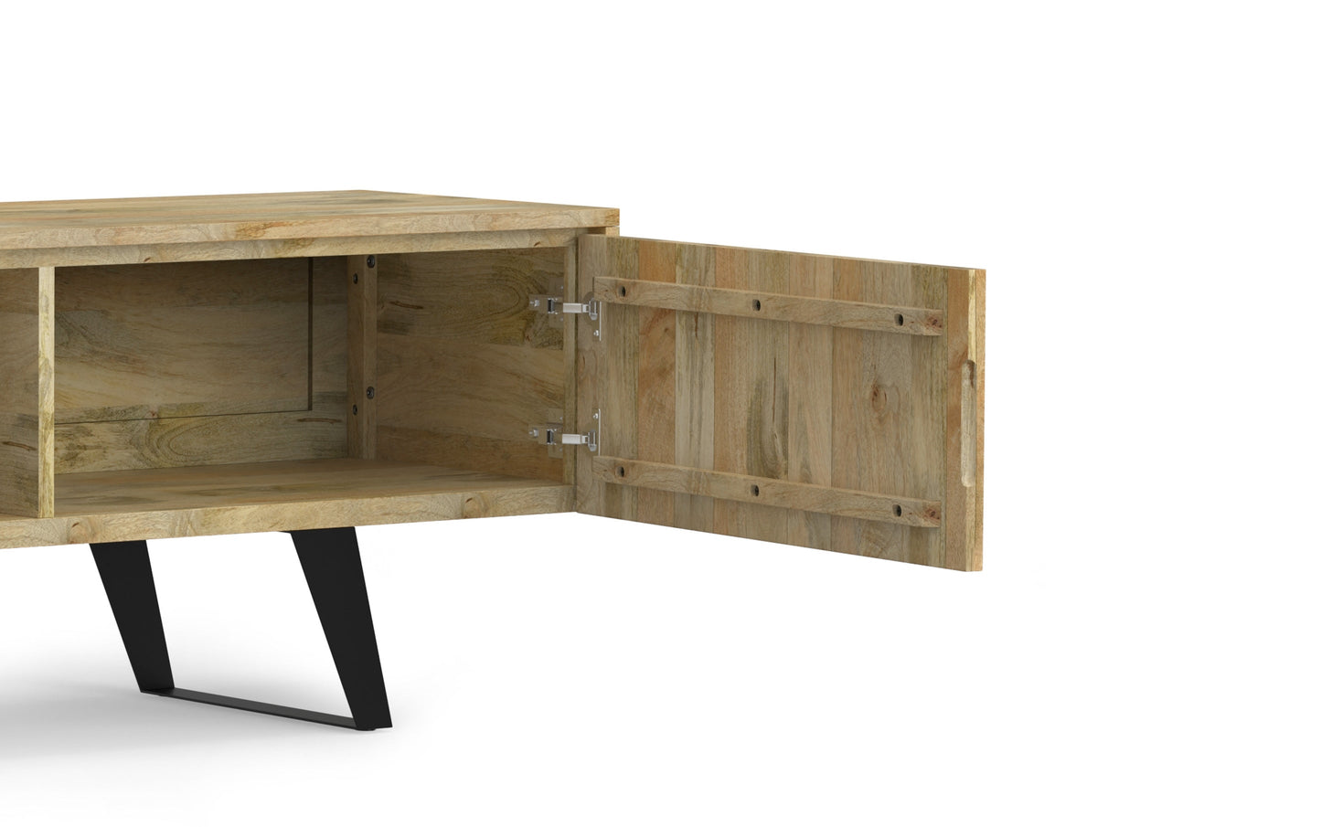 Refined Natural Mango | Lowry 72 inch TV Media Stand