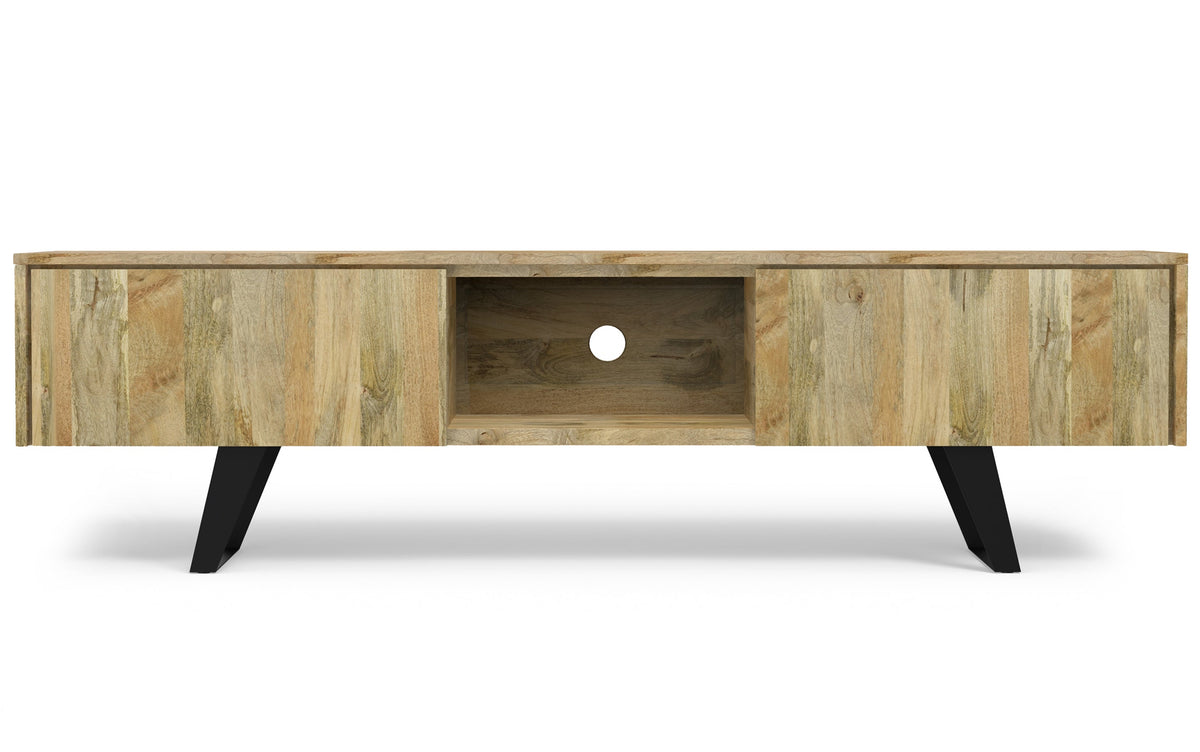 Refined Natural Mango | Lowry 72 inch TV Media Stand