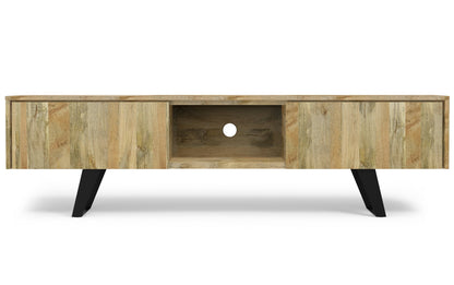 Refined Natural Mango | Lowry 72 inch TV Media Stand