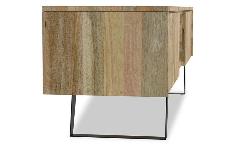 Refined Natural Mango | Lowry 72 inch TV Media Stand