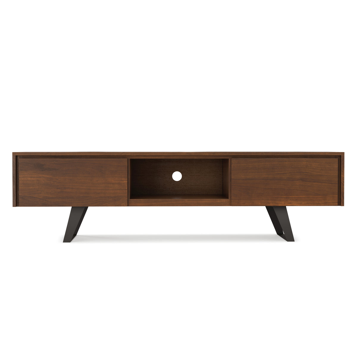 Walnut Walnut | Lowry 72 inch TV Media Stand in Walnut