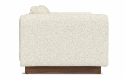Ivory Performance Fabric | Jones 61 inch Loveseat in Performance Fabric