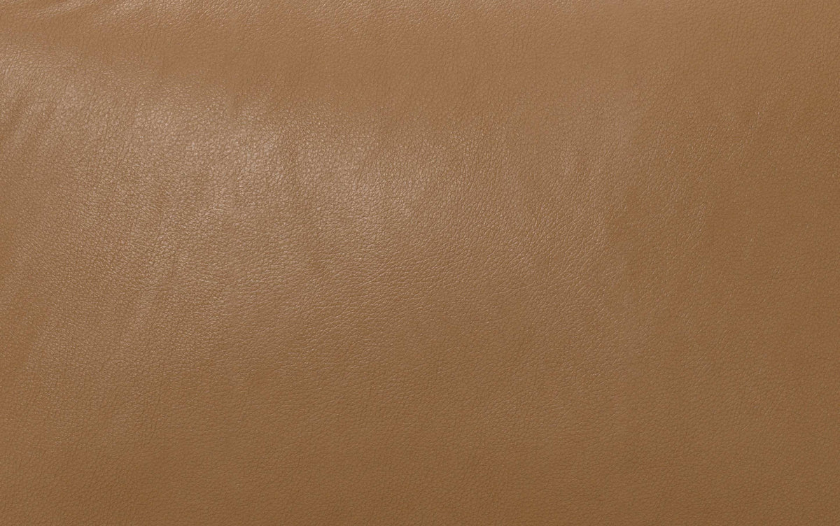 Butternut Brown Genuine Leather | Richard 63 inch Loveseat in Genuine Leather
