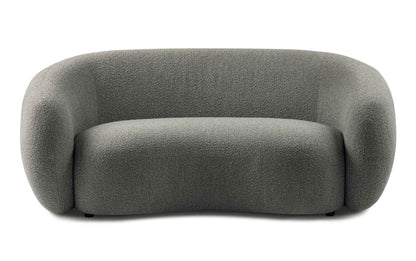 Stone Grey Boucle Performance Fabric | Sherri 69 inch Loveseat in Boucle Performance Fabric