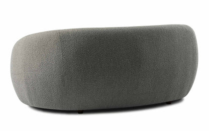 Stone Grey Boucle Performance Fabric | Sherri 69 inch Loveseat in Boucle Performance Fabric