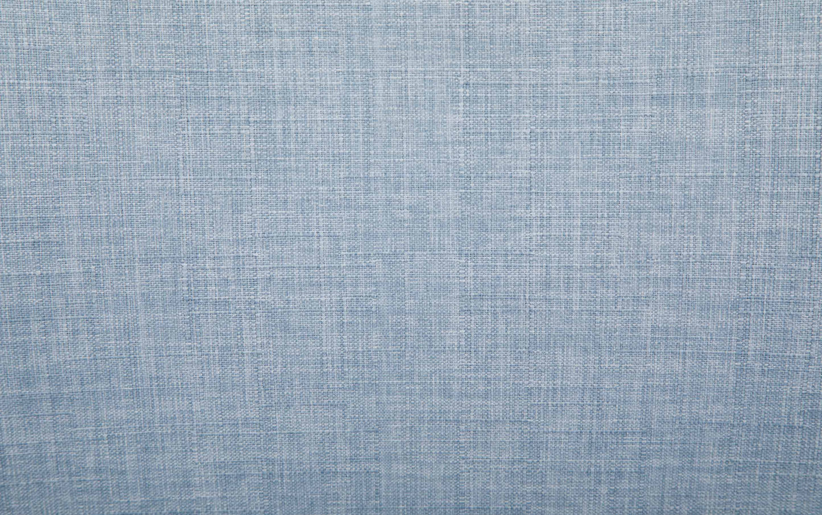Light Denim Blue Linen Style Fabric Walnut | Marana Bentwood Gas Lift Bar Stool