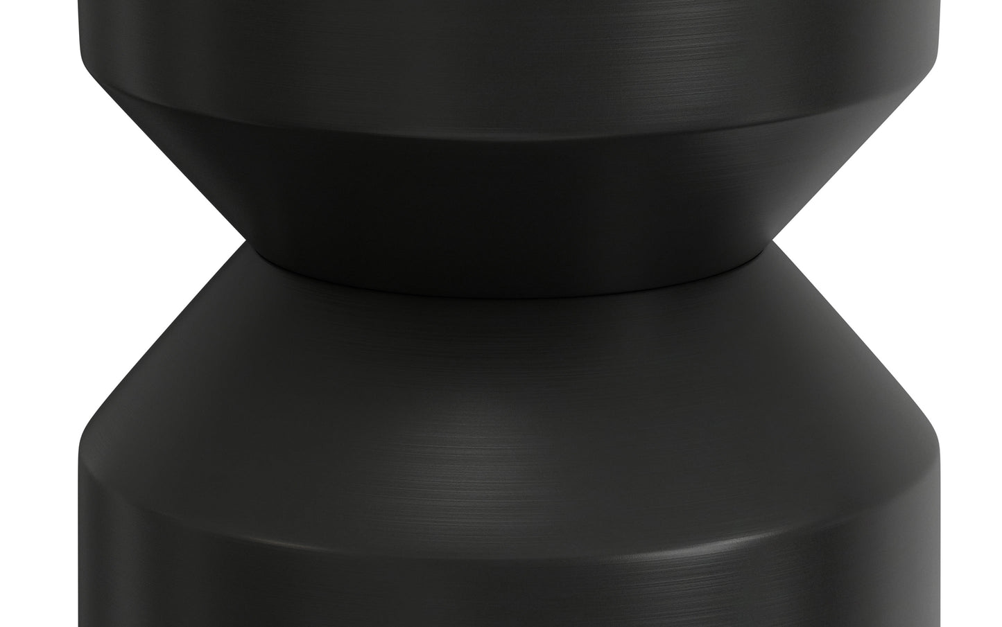 White Marble/Black | Maxine Side Table