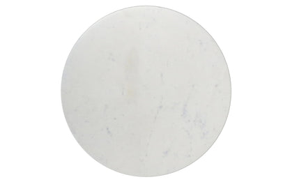 White Marble/Black | Maxine Side Table