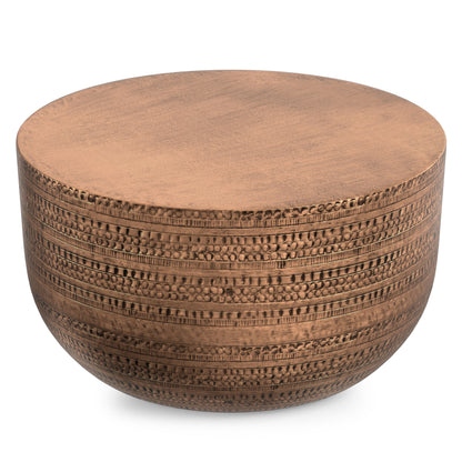 Antique Copper | Johnsen Metal Coffee Table