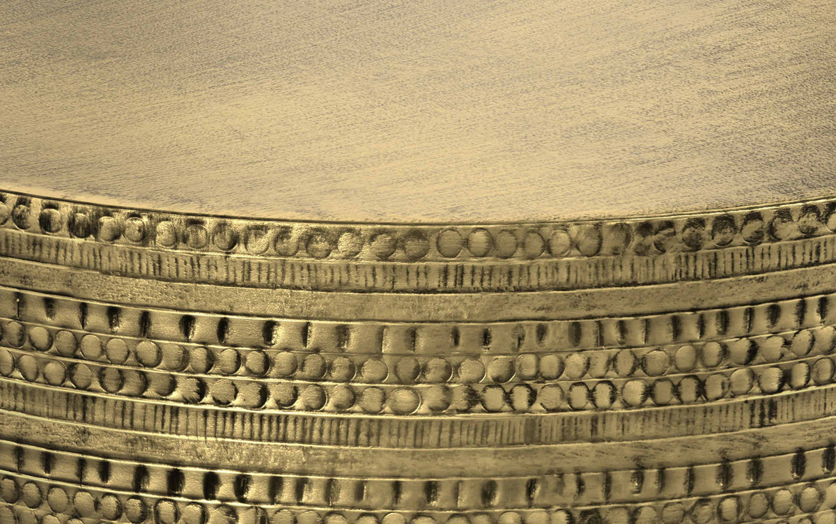 Antique Gold | Johnsen Metal Coffee Table