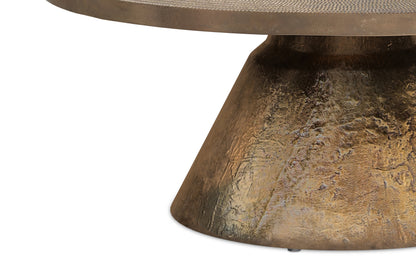 Michelle Cast Aluminum Coffee Table