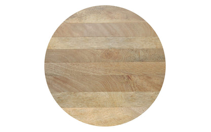 Refined Natural | Millbury Drum Coffee Table