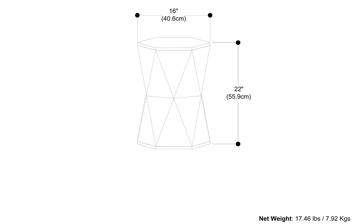 Refined Natural | Mckinley Side Table