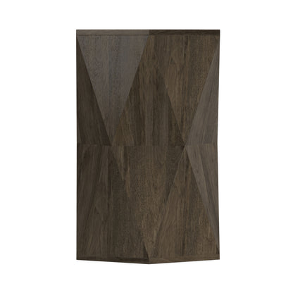Ash Grey | Mckinley 16 inch Hexagon Geometric Accent Table