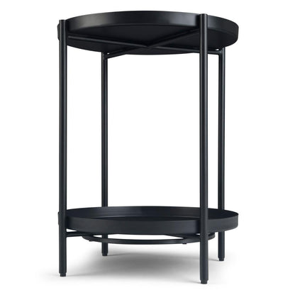 Black | Monet Metal End Table