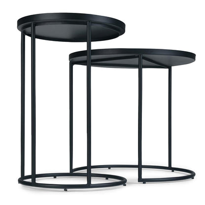 Monet Metal Nesting 2 Pc Table