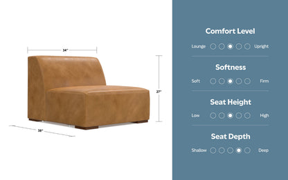 Sienna Genuine Leather | Rex Center Module in Genuine Leather