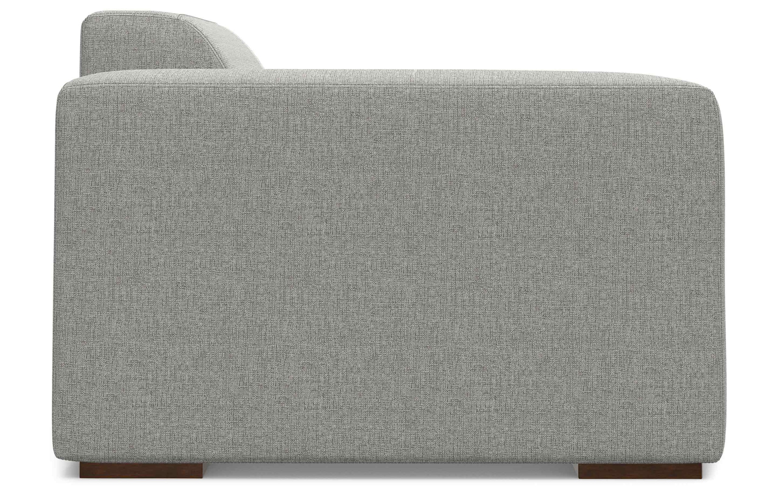 Pale Grey Performance Fabric | Rex Left Arm Module in Performance Fabric