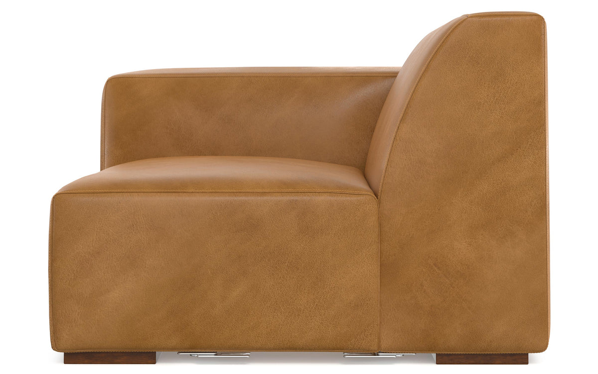 Sienna Genuine Leather | Rex Left Arm Module in Genuine Leather