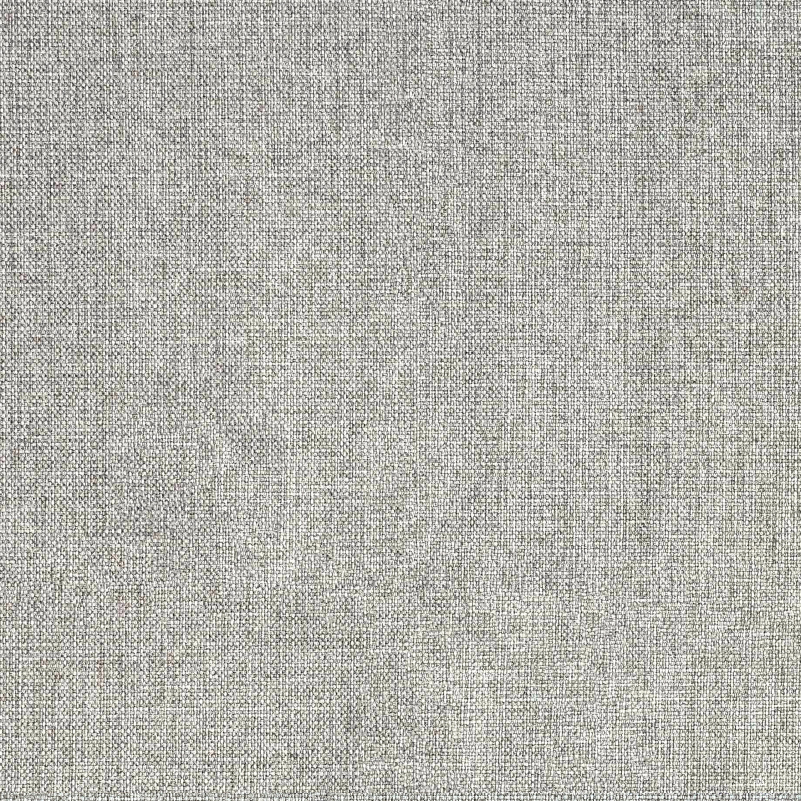 Pale Grey Performance Grey | Rex Ottoman in Performance Fabric