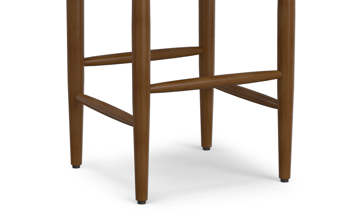 Black Vegan Leather | Molly Bar Stool