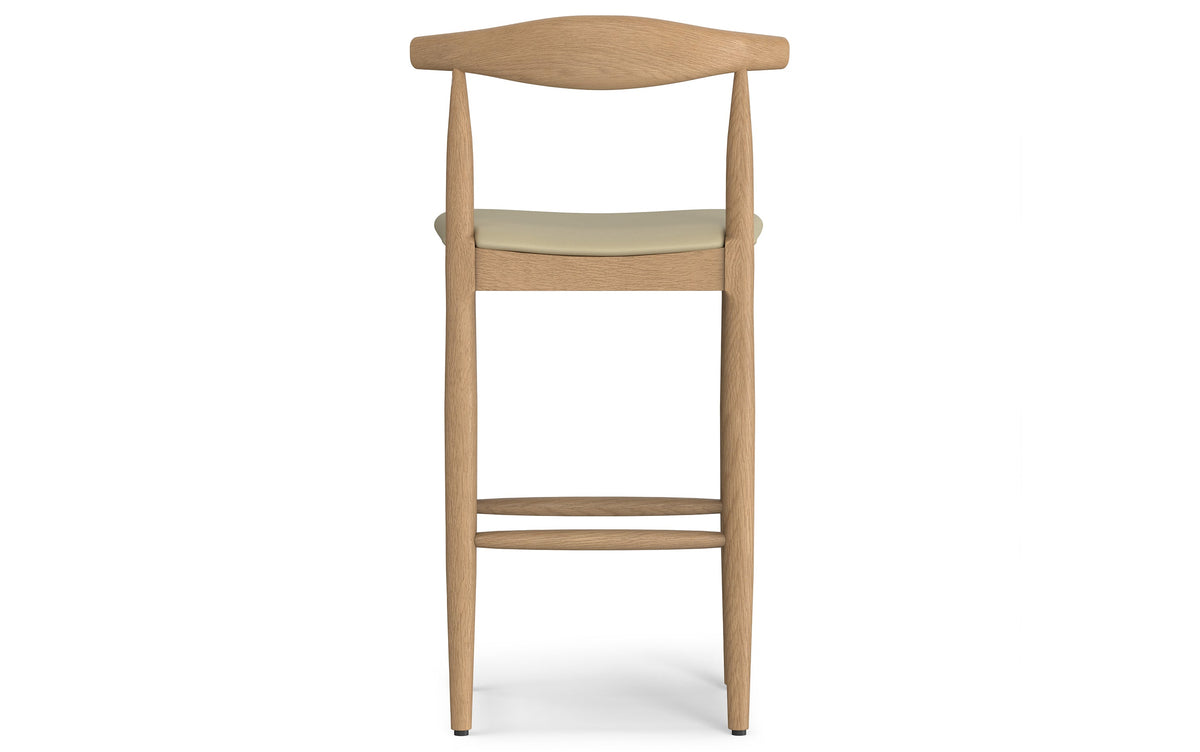 Natural Vegan Leather | Molly Bar Stool
